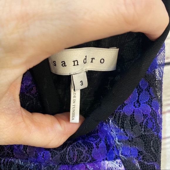 Sandro colorful lace dress - Picture 3 of 7